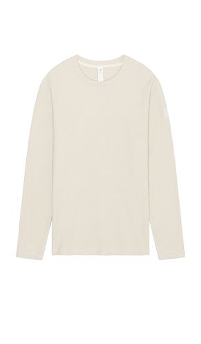 Elevate Waffle Long Sleeve Crew en . Taille M. Also en S - alo - Modalova