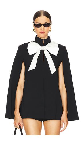 Philippa Bow Cropped Cape in . Size XL - Alice + Olivia - Modalova