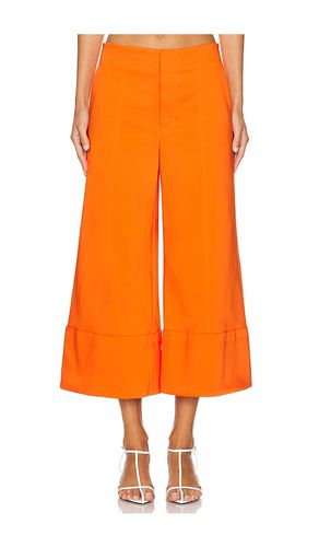 PANTALON ANDRA HIGH RISE WIDE LEG CROPPED CUFF in . Size 6 - Alice + Olivia - Modalova