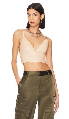 BRASSIÈRE CARLI VEGAN LEATHER in . Size 12, 14, 6 - Alice + Olivia - Modalova