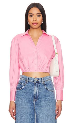 TOP CROPPED PLISSÉ TRUDY in . Size XS - Alice + Olivia - Modalova