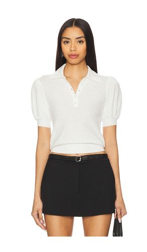 Ramona Pointelle Polo in . Size M, S, XS - Alice + Olivia - Modalova