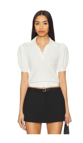 Ramona Pointelle Polo in . Size S, XS - Alice + Olivia - Modalova
