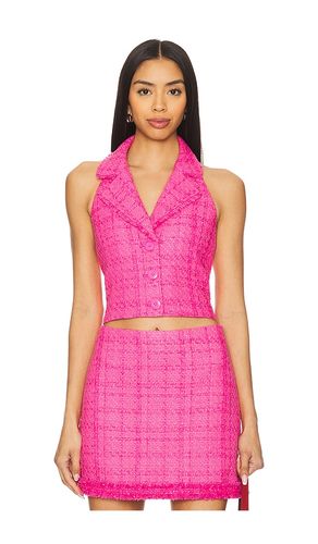 Meri Cropped Halter Blazer Top in . Size 2, 4, 6, 8 - Alice + Olivia - Modalova