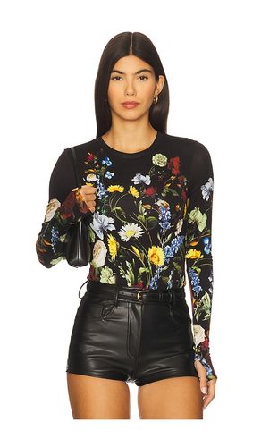 Olea Crew Neck Bodysuit en . Taille S. Also en XS - Alice + Olivia - Modalova