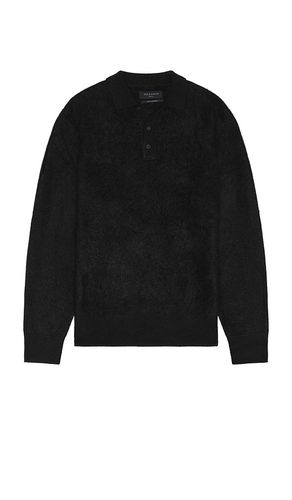 Abel Long Sleeve Polo in . Size M, S, XL/1X - ALLSAINTS - Modalova