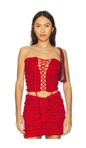 Top volanté en . Taille L. Also en M, S, XS - AMOR MIA - Modalova