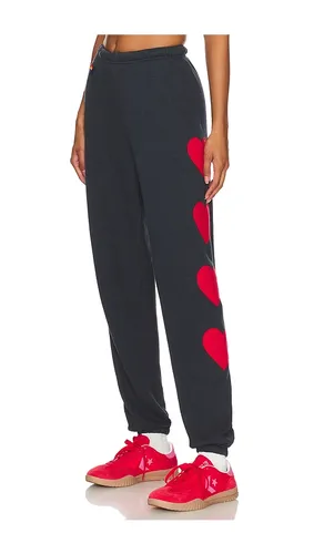 PANTALON SWEAT HEART EMBROIDERY in . Size XS - Aviator Nation - Modalova
