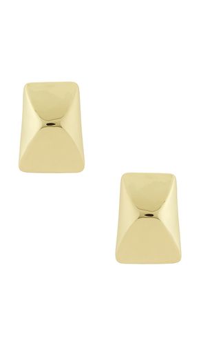 Curved Rectangle Stud in - ANINE BING - Modalova