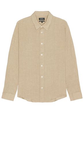 A.P.C. CHEMISE in Brown. Size S - A.P.C. - Modalova