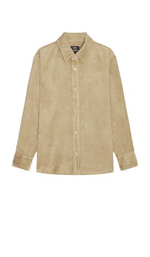 A.P.C. CHEMISE in Beige. Size M, S - A.P.C. - Modalova