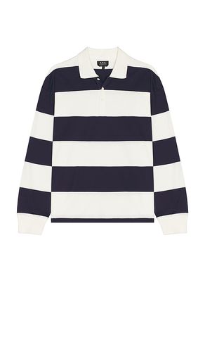 POLO MANCHES LONGUES RILEY in . Size XL/1X - A.P.C. - Modalova