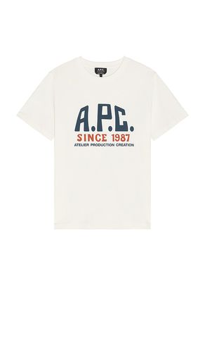 Print Label T-Shirt in . Size S, XL/1X - A.P.C. - Modalova