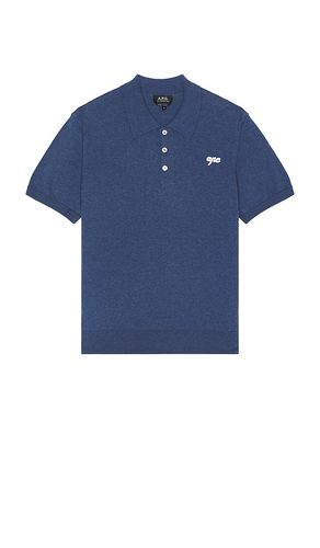 Gregorio Short Sleeve Polo in . Size M, S, XL/1X - A.P.C. - Modalova