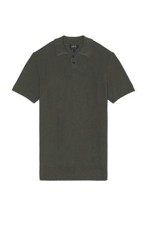 Polo Jay en Khaki en . Taille S. Also en XL/1X - A.P.C. - Modalova