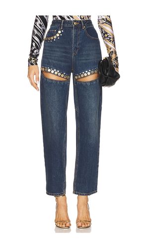 Crystal Cut Out Straight Leg in . Size 26, 27, 28, 29, 30 - AREA - Modalova