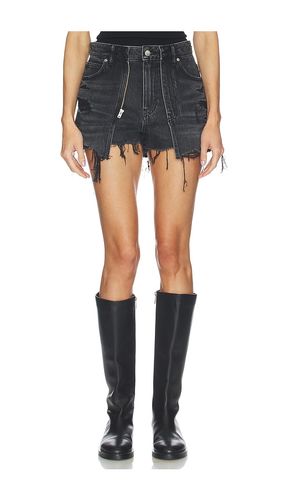 JUPE-SHORT DISTRESSED DOUBLE LAYER en . Taille 26. Also en 27 - Alexander Wang - Modalova