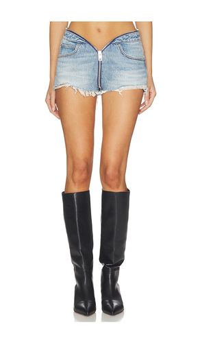 Dipped V Zip Waistband Cut Off Short en . Taille 27. Also en - Alexander Wang - Modalova
