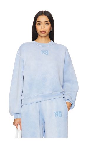 Essential Crew Sweatshirt With Puff Paint Logo in . Size L, XS - Alexander Wang - Modalova