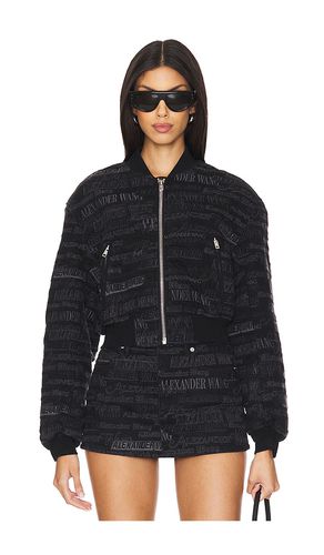 BLOUSON BOMBER MAINLINE ALL OVER EMBROIDERY in . Size S - Alexander Wang - Modalova