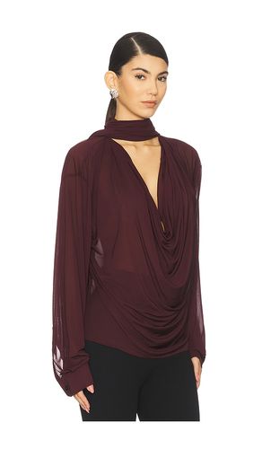 BLOUSE COL DRAPÉ en . Taille 34. Also en 36 - Atlein - Modalova