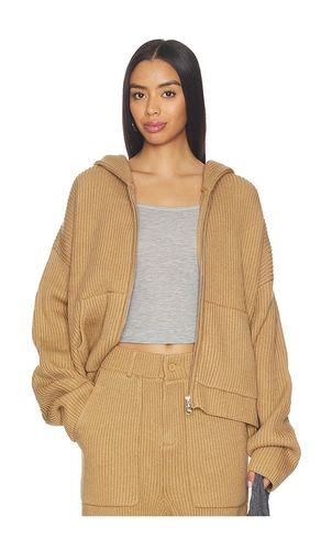 SWEAT À CAPUCHE ZIPPÉ EN MAILLE en . Taille S. Also en M - Aya Muse - Modalova