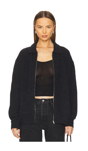 Knit Zip Up Jacket With Collar in . Size S, M - Aya Muse - Modalova