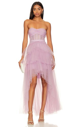 ROBE DE SOIRÉE VOLANTÉE ASYMÉTRIQUE in . Size 2, 4, 6, 8 - BCBGMAXAZRIA - Modalova