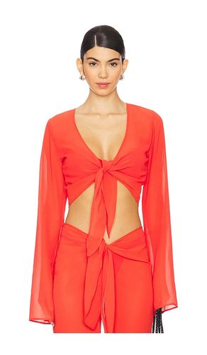 Bananhot Lily Top in Coral. Size M - Bananhot - Modalova