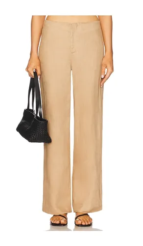 PANTALON EN LIN BALIA HIPSTER in . Size 12, 2, 4, 6, 8 - Bardot - Modalova