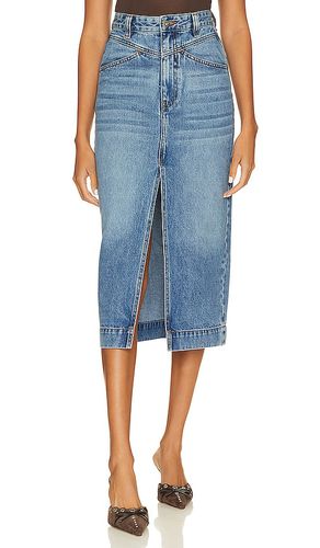 JUPE MIDI EN JEAN JONAH in -. Size 12, 2, 4, 6, 8 - Bardot - Modalova