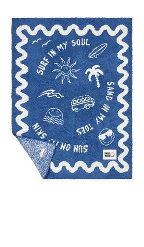 COUVERTURE COZYCHIC SMILEYWORLD SURF en - Barefoot Dreams - Modalova