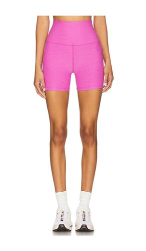 SHORT CYCLISTE SPACEDYE KEEP PACE en . Taille L. Also en M, XS - Beyond Yoga - Modalova
