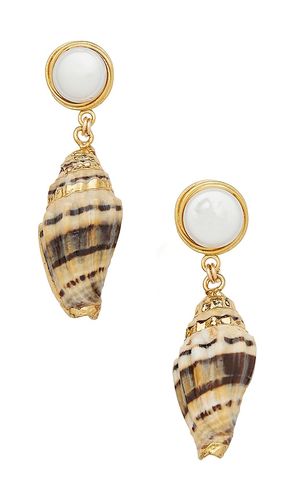 BOUCLES D'OREILLES PENDANTES DARYA en - Brinker + Eliza - Modalova