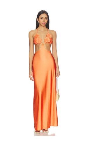 ROBE MAXI OCHRE en . Taille L. Also en - BOAMAR - Modalova
