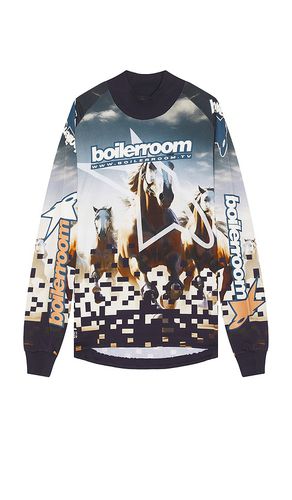 Moto-x Horse Long Sleeve Tee in . Size M, S, XL/1X - Boiler Room - Modalova