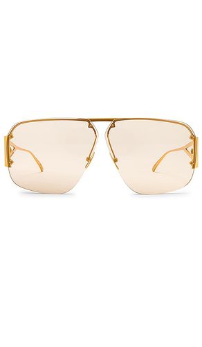 LUNETTES DE SOLEIL TRIANGLE GEOMETRIC CARAVAN in - Bottega Veneta - Modalova