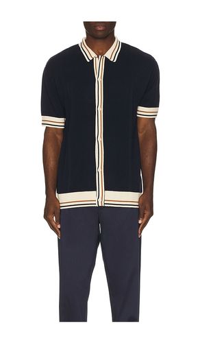 Stevie Waffle Ribbed Knit Polo en . Taille S. Also en M - Bound - Modalova