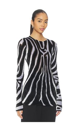 TOP PRÈS DU CORPS MANCHES LONGUES ZEBRA en . Taille 1. Also en 2, 3 - BALMAIN - Modalova