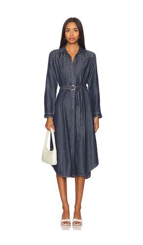 ROBE MIDI AVEC EMPIÈCEMENTS ÉPAULES WESTERN in . Size S, XS - Bella Dahl - Modalova