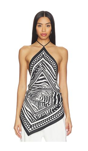 Print Twill Top en - Blumarine - Modalova