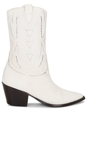 BOTTINES LAUREL COWBOY in . Size 6.5, 8.5 - BLACK SUEDE STUDIO - Modalova