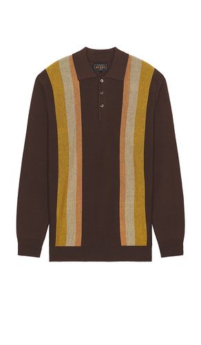 Knit Polo Stripe Argyle en . Taille M. Also en S, XL - Beams Plus - Modalova