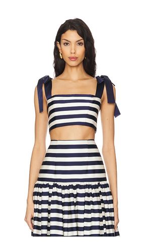 Quinn Striped Top en & White en . Taille L. Also en M, S, XL, XS - Bronx and Banco - Modalova