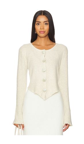 GILET EN MAILLE ROSETTE en . Taille L. Also en M, S, XS - Bubish - Modalova