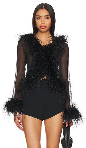 Gigi Feather Blouse in . Size 6, 8 - Bubish - Modalova
