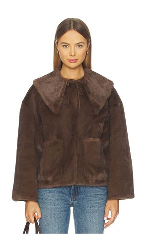 BLOUSON IMITATION FOURRURE JACQUIE en . Taille 36. Also en 38, 40 - By Malene Birger - Modalova