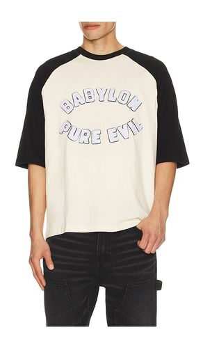 Pure Evil Raglan T-Shirt en . Taille M. Also en XL/1X - Babylon - Modalova