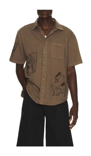 T-SHIRT MANCHES COURTES CROOKED FACE en . Taille S. Also en M, L, XXL/2X - By Parra - Modalova