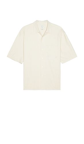 Seersucker Striped Relaxed Shirt en . Taille L. Also en M, S, XL/1X - Calvin Klein - Modalova